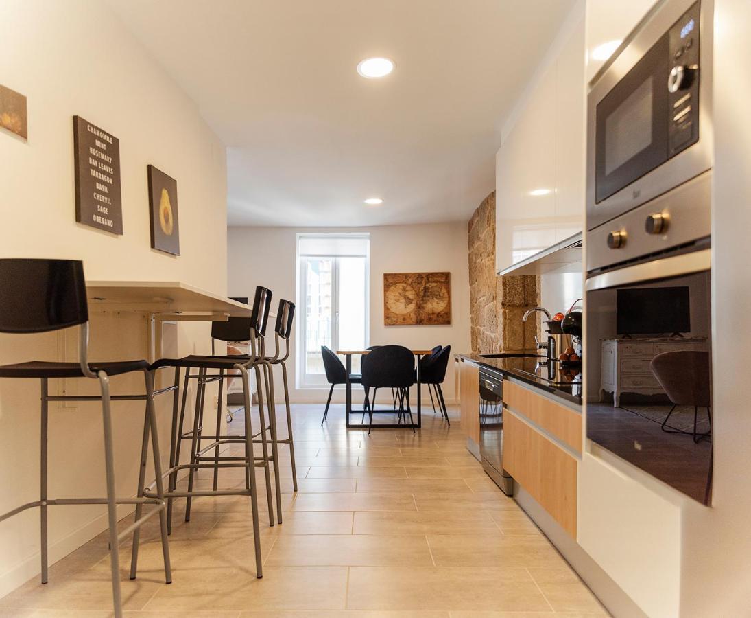 Ferienwohnung Duplex Camino De Santiago I, II Y Iii, Rua Real 26 Y 28, Zona Monumental, Pontevedra Exterior foto